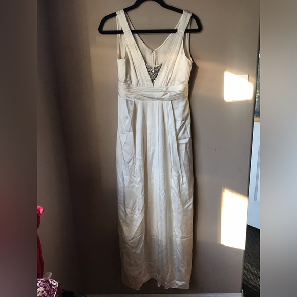 True SILK Y2K Edwardian Dress, Teri Jon, 6 - Picture 2 of 7